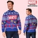 thumbnail image 4 of Suéter Navideño Feo Marvel de Punto Azul Talla L, 4 of 5