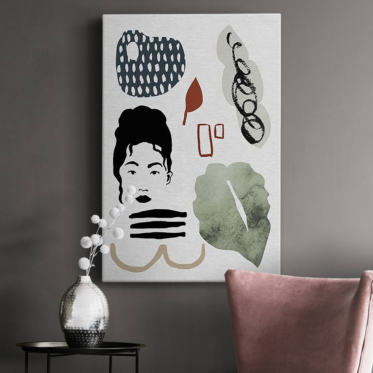 Collected Mindfulness I Premium Gallery Wrapped Canvas - Ready to Hang