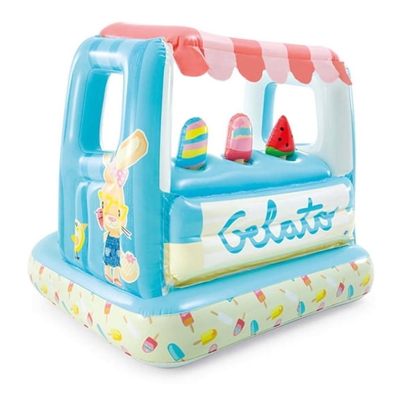 Juego Inflable de Puesto de Helados Intex para Niños Alberca y Hogar 48672NP