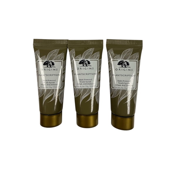 Origins Plantscription Muti-Powered Youth Serum 0.5 fl. oz. / 15 ml 3 Pack