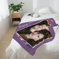 thumbnail image 4 of Personalised Photo Blanket Throw,Customized Blankets with Photo Text Collage, Custom Flannel Blankets for Child and Adults Mother's Day Birthday Wedding Gift Fits Couch Sofa Bedroom 125x100cm, 4 of 6