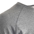 thumbnail image 5 of USNSM Mens Shirts Quarter Zip Short Sleeve Gym Workout Performance Moisture Wicking Athletic Quick Dry Compression Shirt for Men Gray XXL, 5 of 9