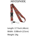 thumbnail image 2 of MYOSPARK Autism Awareness Puzzle Piece Lanyard Keychain ID Badge Holder Autism Cancer Awareness Gift, 2 of 5