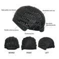 thumbnail image 4 of Men's Short Hair Wig Natural Hairpiece Synthetic Wigs Hair with Bangs, 4 of 4