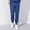 Dark Blue, variant on Women's Comfort Fit Scrub Pants Women's Solid Color Loose Bunched Feet Work Pants Nurse Dress Pants on Clearance,Navy,5XL