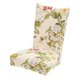 thumbnail image 5 of Estampado floral corto estirado extraíble cubierta de sil de comedor 5 Sunnimix Fundas para sillas de comedor, 5 of 7