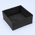 thumbnail image 3 of Unique Bargains Fabric Storage Cube Storage Bin Storage Basket Black, 3 of 8