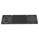 thumbnail image 1 of Alfombrilla grande de silicona para secar platos, 23,2 x 5,9 pulgadas, multiusos, resistente al calor, protector de encimera para encimera de cocina, barra, mesa, antideslizante, impermeable,, 1 of 7