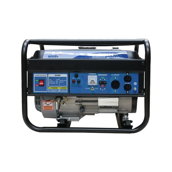 GENERADOR DE LUZ BERGEN 2800W GV3000 C/MOTOR GAS. 7HP