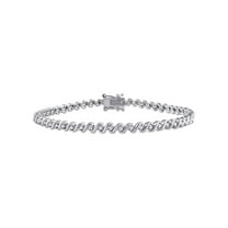 Everly Women's Diamond Sterling Silver Tennis Bracelet