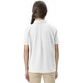 thumbnail image 4 of Classroom School Uniforms Adult Short Sleeve Pique Polo CR832X, 2XL, SS White, 4 of 7