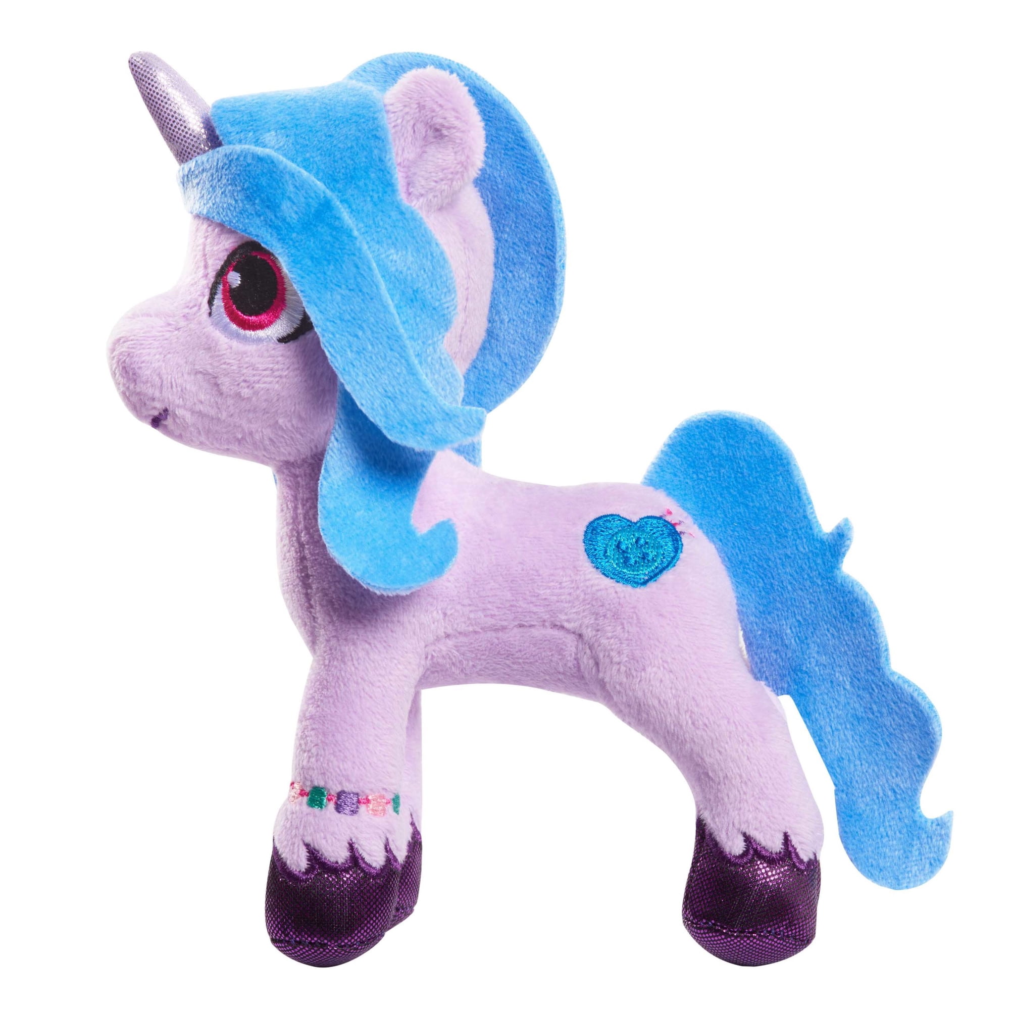 My Little Pony 7-Inch Izzy Moonbow Small Plush, Stuffed Animal, Horse, Kids Toys for Ages 3 up