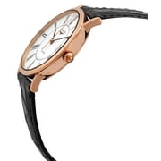 Longines Elegant Collection Automatic 18kt Rose Gold Mens Watch White Dial Calendar L4.778.8.11.0