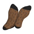 thumbnail image 5 of KLL Western Cactus Print Cool Socks Men's Women's Crew Socks Funny Crazy Novelty Stockings, 5 of 7
