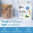 thumbnail image 3 of The Humble Co. Single Thread Dental Floss Picks, Mint, 200 Pieces, 3 of 7