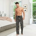 thumbnail image 6 of Top-kevin Multi- Motorcycles Men's Pajama Pants Pjs Bottoms with Pockets Sleep Lounge Pants for Men, 6 of 13