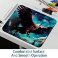 thumbnail image 6 of Eagle Square Gaming Mouse Pad, 8.3x9.8 Inch Non-Slip Rubber Bottom Printed Mousepad for Office and Gaming, 6 of 6