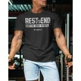 thumbnail image 3 of Gymish Rest at The End Workout Shirt for Men – Motivational Gym T-Shirt, Mens Gym Shirt, Gym Clothes for Men, Athletic Workout Wear for Gym-Goers, 3 of 7