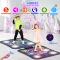 thumbnail image 3 of Alfombra de baile recargable Surelect 2025 para 2 jugadores, iluminada, 3 of 8