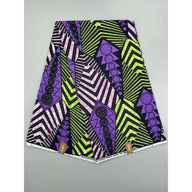Prevalent African Wax Print Ankara Fabrics 100% Cotton Nigerian Style Patchwork Sewing Guaranteed Veritable Real Wax For Dresses