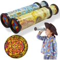 thumbnail image 2 of Scalable Rotation Kaleidoscope Magic Kaleidoscope Glasses Adjustable Fancy Colored World Toy For Kids Classic Educational Toy 21cm_0, 2 of 7