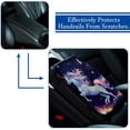 thumbnail image 5 of Unicorn Soft Comfortable Furry Printed Car Armrest Pad Cover Accessory 12.5x8.2 Inch, 5 of 6