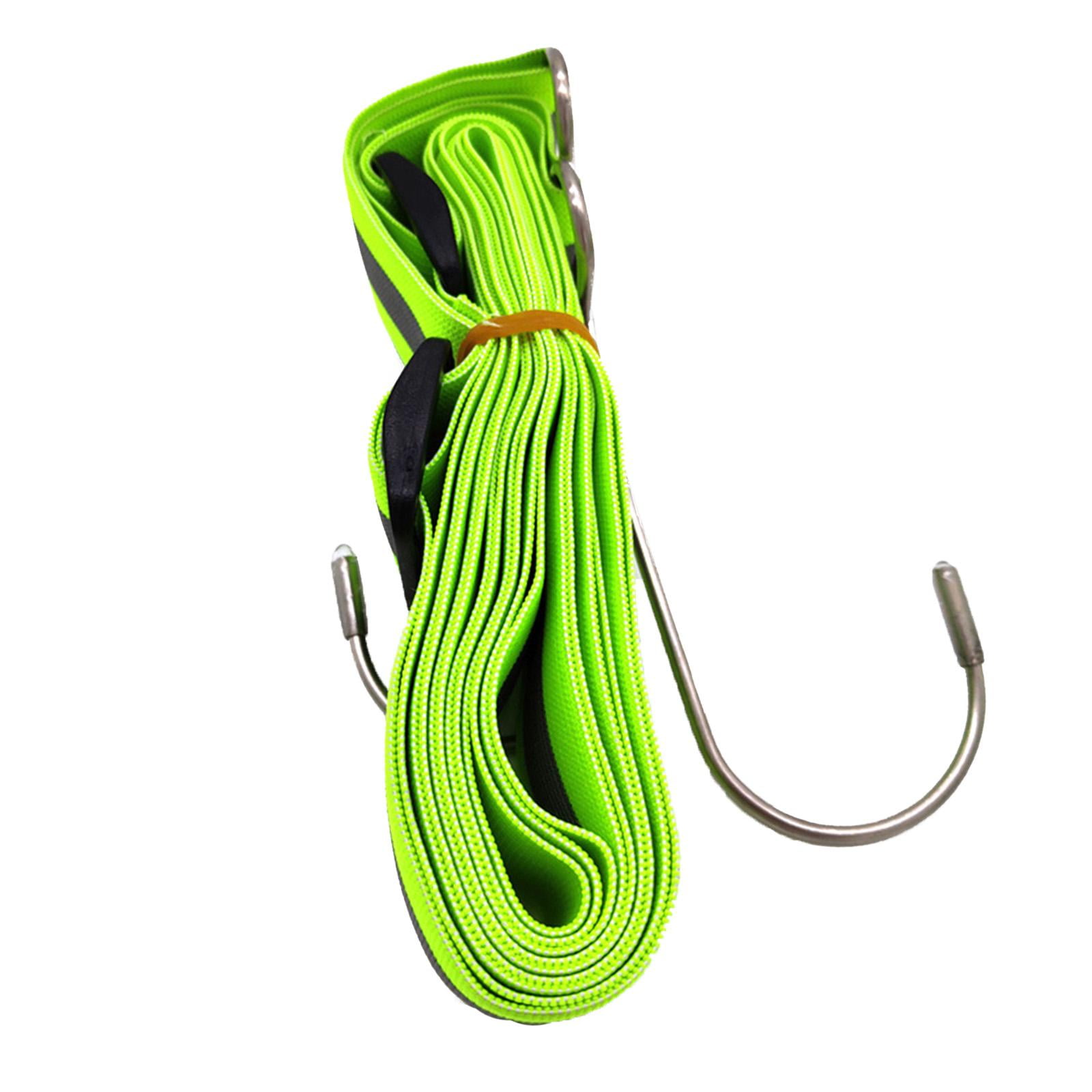 funtasica Car Cover Strap Wind Protector, Elastic Windproof Rope, Versatile, Universal Outdoor Bungee Cord Adjustable for Boat Sedan 3m