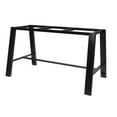 thumbnail image 3 of KFI Studios Urban Loft 6' x 3' Bar Table, Solid Wood Espresso Top, 3 of 6