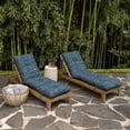 thumbnail image 5 of ARDEN earthFIBER Outdoor Tufted Chaise Cushion, 22 x 76, Rain-Proof, Fade Resistant, Cushion for Chaise Lounger Sapphire Blue Ridge Paisley, 5 of 10
