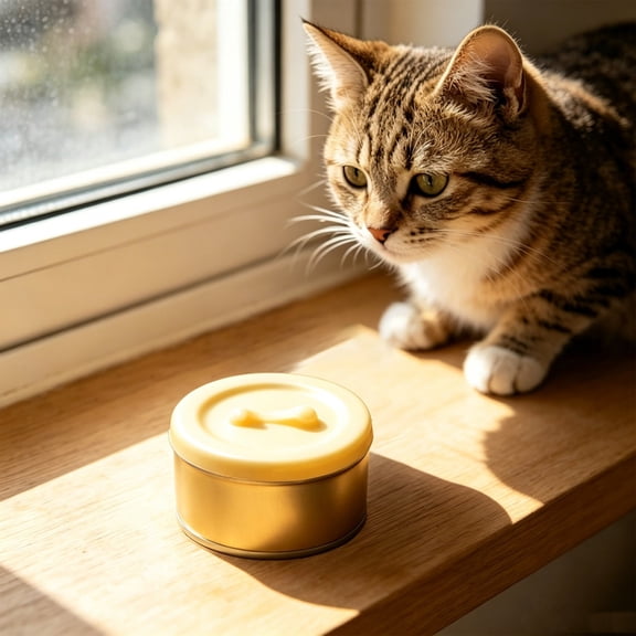 Pet Food Can Lids,Flexible Reusable Silicone Pet Food Can Cover,Airtight Leakproof Sealing Topper for Pet Canned Food Storage,Daily Pet Snack Preservation,3.54x3.54 Inch,Yellow
