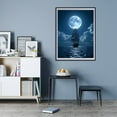 thumbnail image 7 of Diamond Art Kit for Adults, Sailing Under Silvery Moonlit Night Diamond Painting for Adults Beginners, 5D DIY Diamond Art Painting Kits, Colorful Diamond Painting Craft for Home Decor 12x16, 7 of 7