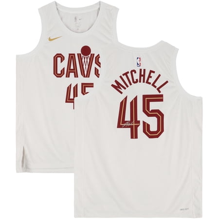 Donovan Mitchell Cleveland Cavaliers Autographed White 2022-2023 Association Edition Swingman Jersey - Fanatics Authentic Certified