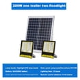 thumbnail image 2 of LED Super Bright Outdoor Solar Courtyard Lamp Aluminum Waterproof Belt Remote Control Illumination One Drag Two Spotlight, 2 of 7