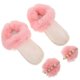 thumbnail image 5 of Faux Snow Boots Liner Insulation Indoor Use Plush 1 Pair, 5 of 5