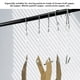 thumbnail image 4 of Ganchos Para Colgar Patrones, Ganchos Duraderos De Acero Galvanizado Fuerte Con Cuerda Para Ropa, 4 of 7