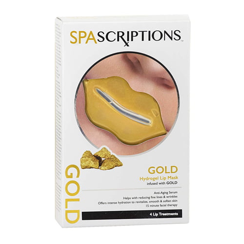 Spascriptions Gold Hydrogel Lip Mask with Gold, 4 Ea Walmart.com