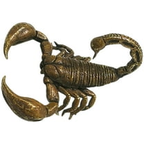 Hemoton Metal Scorpion Figurine 1 Set Scorpion Decor Sculpture Ornament for Home Office