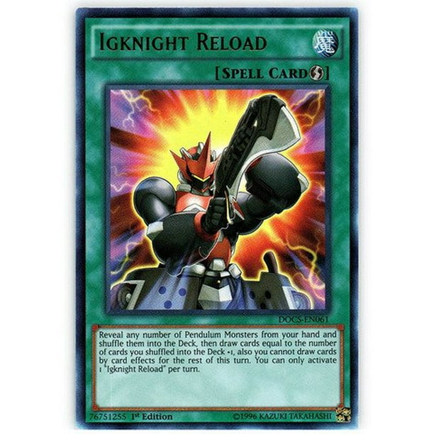 Yugioh Igknight Reload Docsen061 Dimension Of Chaos 1st Edition Ultra Rare Walmart Com Walmart Com