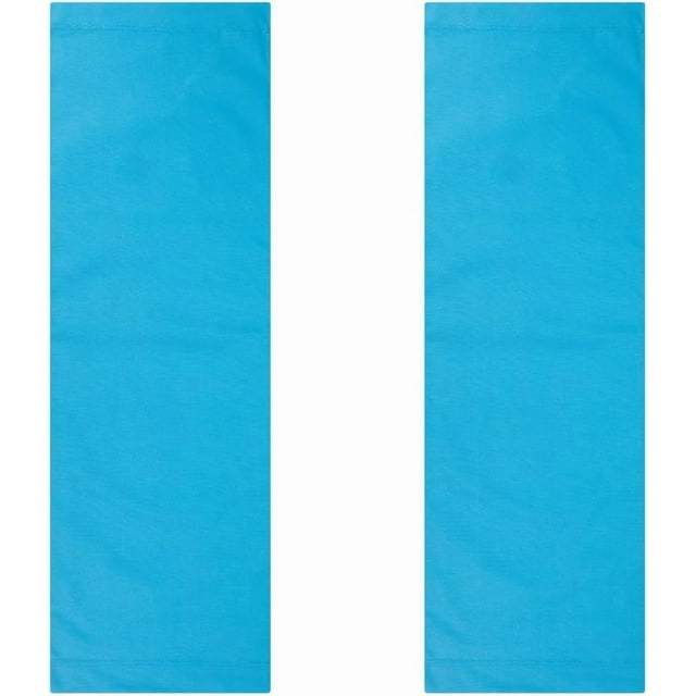 Repuesto de lona para silla de playa (120 x 43 cm), 2 fundas para sillas de exterior, color azul cielo profundo, portátil, reclinable.