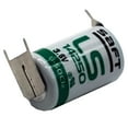 thumbnail image 4 of SAFT LS14250_3PIN 1/2AA Battery 3PIN 3.6V 1200mAh Lithium for RFID, Meter, 4 of 7