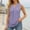 Purple, variant on Ladies' Fashionable And Casual Court Lock Fabric V Neck Fitted Vest Tennis Top Women And Womens Top Dance 9/11 Top Women Womens Top Athletic Sleep Camisole Ally Top for Women Active Crop Women