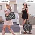 thumbnail image 6 of Large Capacity Tote Bag,Halloween Skeleton Ghost Pattern Handbag Fashion Luxury Tote Bag,15.7"x13"x 5.1" Inches,Laptop Compatible, 6 of 6
