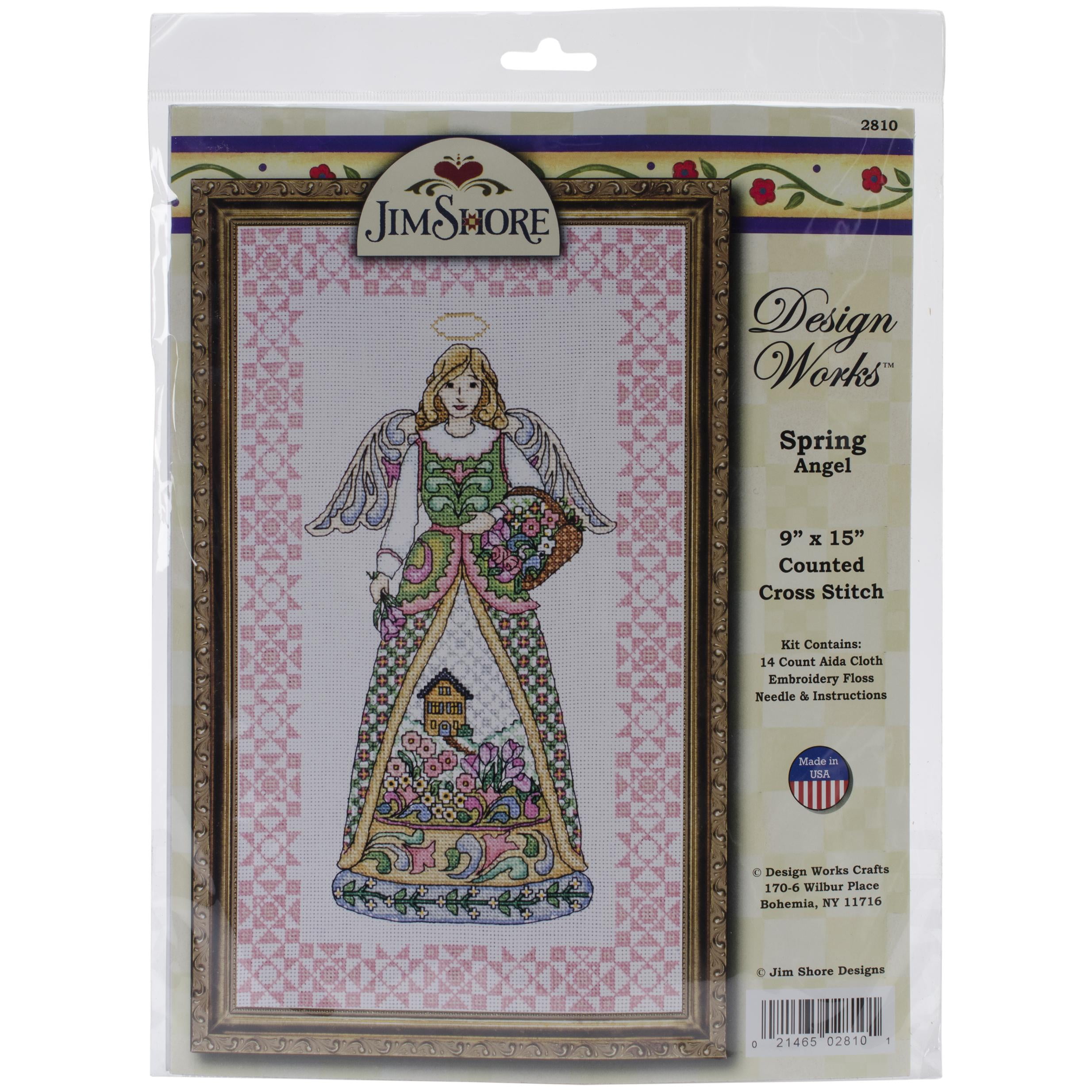 Tobin 12 Days-Jim Shore Counted Cross Stitch Kit-14 by 16-Inch 14 Count