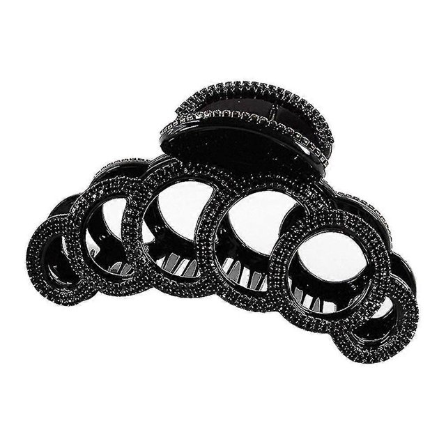 Hair Accessories Hair Clip Acrylic Hair Grip Style Plain Ponytail Hair Clip Hair Clips Rhinestone Claw Clip Strong Hair Clip Pine Clip Pin For Thick H