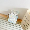 thumbnail image 1 of 2024 Sanrio Hello Kitty Kuromi Transparent Clear Pattern Case For AirPods 1 2 3 Wireless Earphone Accessories For Airpod Pro 2 Case LXY, 1 of 7
