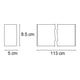 thumbnail image 2 of Estevez Luminaria Lineal LED Empotrable Cosmic, 36.4 watts, 4400 lm, Color Blanco, Protección IP20, 2 of 7