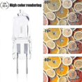 thumbnail image 4 of 12-pcs 50w Gy6.35 / G6.35 Halogen Dimmable, 12v Bi-pin Base T4 G6.35 820lm (PrettyJ), 4 of 5