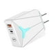 thumbnail image 2 of Adaptador de cargadores de teléfono,Adaptador de cargador de teléfono Cargador de pared PD 20W QC3.0,Mini Cargador Carga Rápida Enchufe USB 20W PD 3.0,Cargador de Teléfono Enchufe PD20W, 2 of 9