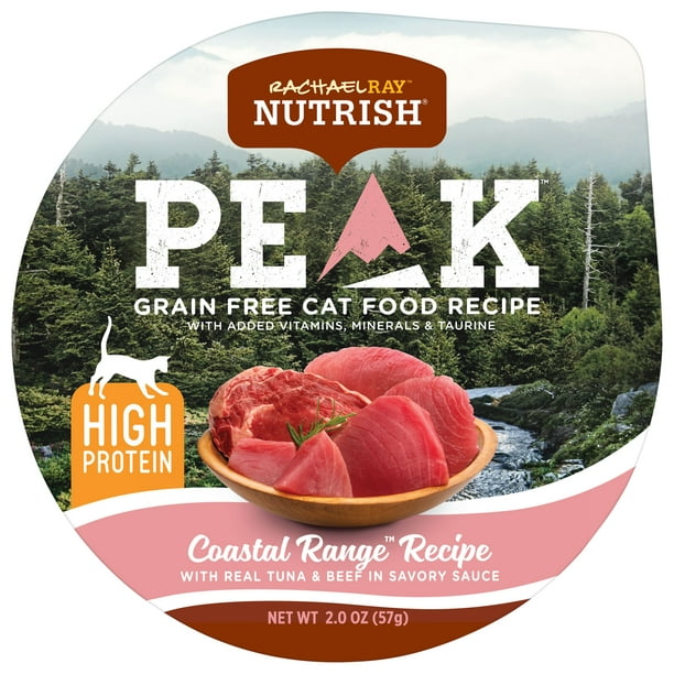 Rachael Ray Nutrish PEAK Natural Wet Cat Food, Grain Free Coastal Range