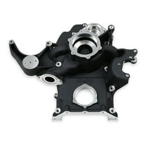 Holley 97-373 Replacement Timing Cover - Black Finish